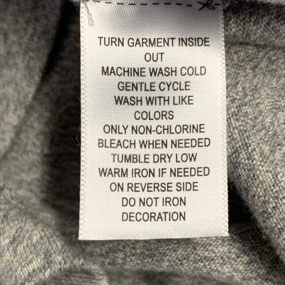 RRL by RALPH LAUREN Size XL Grey Logo Cotton Jersey T-shirt - Picture 6 of 7